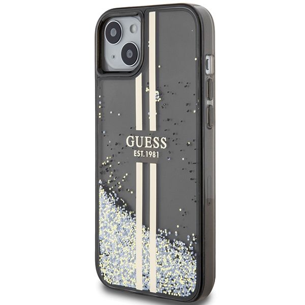 Etui Guess do iPhone 15 Plus, iPhone 14 Plus, Czarny zdjęcie 2