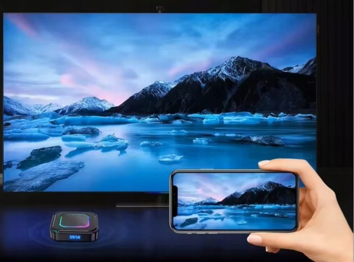 SMART TV BOX 4K PRZYSTAWKA MULTIMEDIALNA 8K ANDROID 13 BLUETOOTH WIFI zdjęcie 4