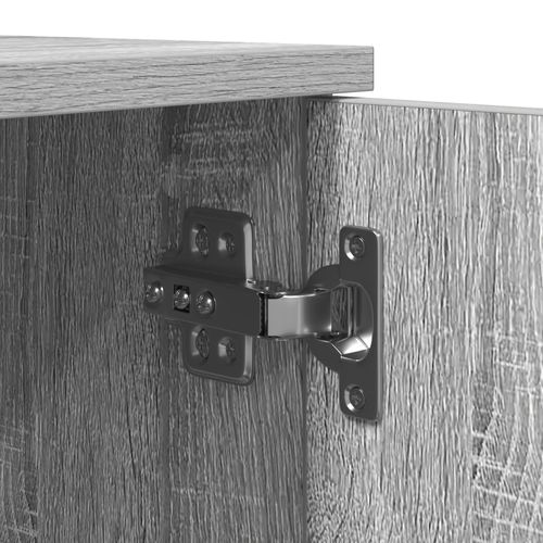 Szafka storage  Szary Sonoma 127x41x40 cm z drewna inżynieryjnego na Arena.pl