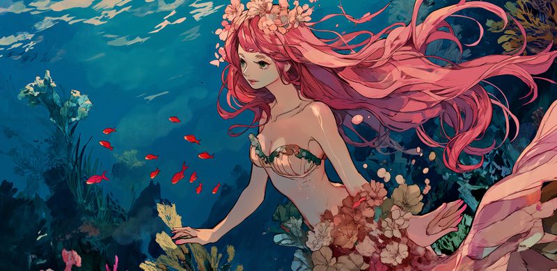 Plakat 91,3x44,5cm Nimfa Oceanu zdjęcie 1