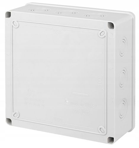 PUSZKA HERMETYCZNA NATYNKOWA ABS IP65 200X200X80 SKRZYNKA OBUDOWA na Arena.pl