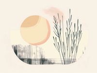 Plakat 20x15cm Pastelowy Wschód