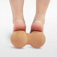 piłka korkowa roller masażer podwójny 16x8 cm