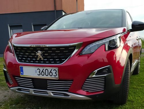 PEUGEOT 5008 II - Listwy CHROM GRILL atrapa Tuning na Arena.pl
