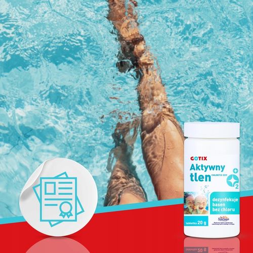 Aktywny Tlen do Basenu Jacuzzi SPA Chemia Basenowa bez Chloru Tabletki na Arena.pl