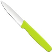 nóż do obierania spiczasty 192 mm - zielony