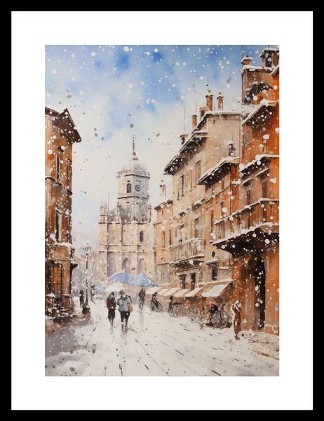Plakat 21x29,7cm Urok Starych Miast zdjęcie 3