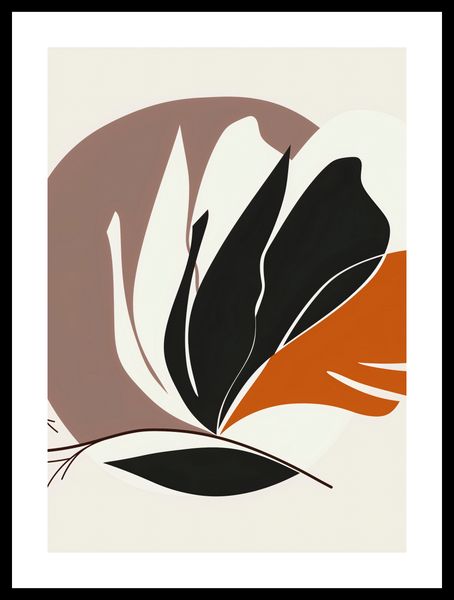 Plakat 64x90cm Elegancja Roślinna zdjęcie 3