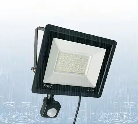 HALOGEN LED 50W REFLEKTOR NAŚWIETLACZ ZEWNĘTRZNY CZUJNIK RUCHU ZMIERZCHU zdjęcie 6