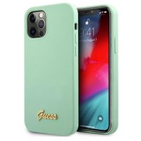 Guess GUHCP12LLSLMGGN iPhone 12 Pro Max 6,7" zielony/green hardcase Metal