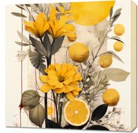 Obraz 70x70cm Cytrusowy Zachwyt