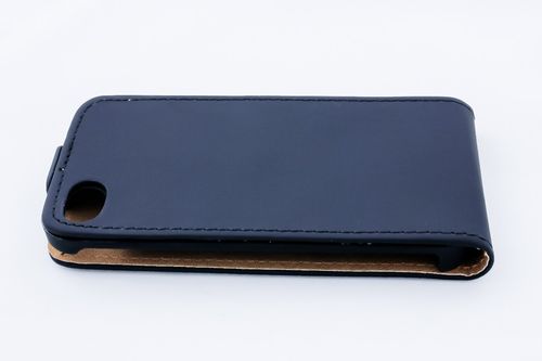 Geffy - Etui iPhone 4s / iPhone 4 Eco Leather flip black na Arena.pl