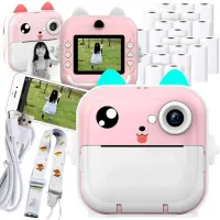 MINI DRUKARKA DRUKUŚ APARAT FOTOGRAFICZNY NATYCHMIASTOWY TERMICZNA 23 ROLKI