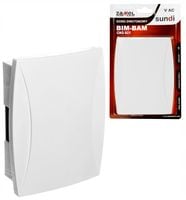 DZWONEK DO DRZWI dwutonowy gong BIM-BAM GNS-921