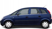 OPEL MERIVA A - Listwy CHROM OKIENNE BOCZNE DRZWI