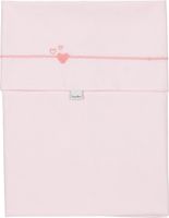 Koeka Prześcieradło do łóżeczka Dużo miłości 110x140cm