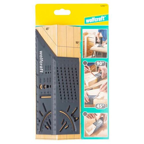 WOLFCRAFT 5208000 KĄTOWNIK STOLARSKI JAPOŃSKI 3D na Arena.pl