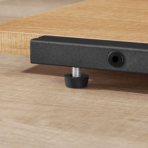 Regał kwietnik 6 półek - dąb / nogi czarne na Arena.pl