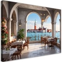 Obraz do salonu sypialni jadalni biura hotelu,Wenecja 30x20