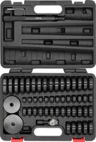 ZESTAW DO OSADZANIA ŁOŻYSK USZCZELNIACZY I ŁĄCZNIKÓW GUMOWYCH 52 elementy