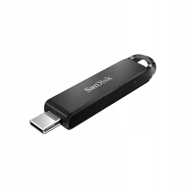 Pendrive SanDisk Ultra USB Type-C Flash Drive 64GB USB-C 3.1 czarny zdjęcie 1