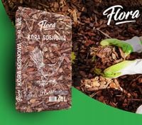 KORA OGRODOWA SOSNOWA ŚREDNIA 20-40mm 60L, przesiewana, sortowana -