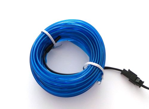 Światłowód EL WIRE Ambient Taśma LED 5m niebieski na Arena.pl