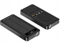 Powerbank Solar 20000 mAh czarny