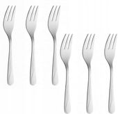 GERLACH SZTUĆCE WIDELCZYKI DO CIASTA TORTU OWOCÓW CELESTIA 04A DLA 6 OSÓB