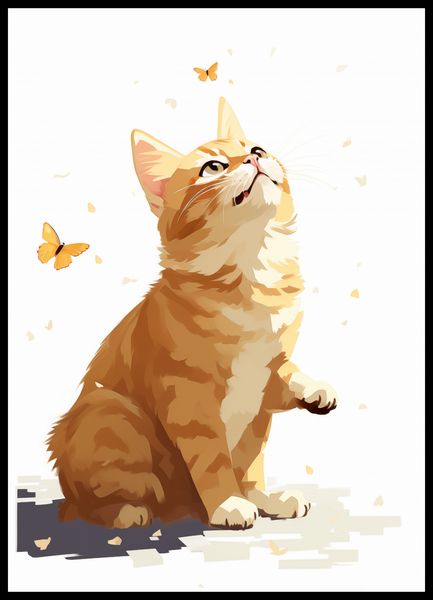 Plakat 50x70cm Motyle i Marzenia zdjęcie 2
