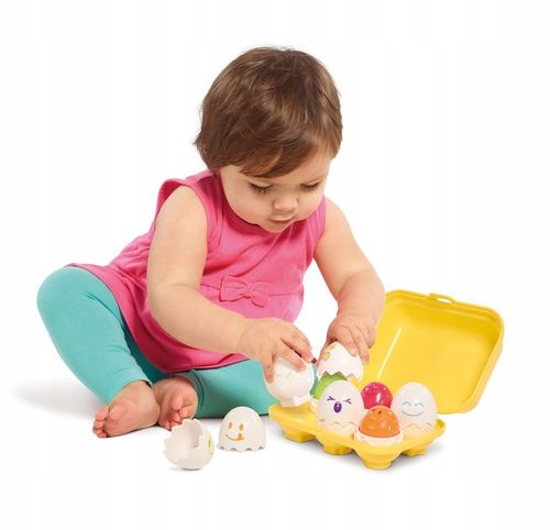 TOMY PISZCZĄCE JAJECZKA 6 jajek w pojemniku do sortowania 501T814 na Arena.pl