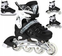 NILS Łyżworolki 4w1 Rolki Rekreacyjne Wrotki Łyżwy Regulowane 31-34