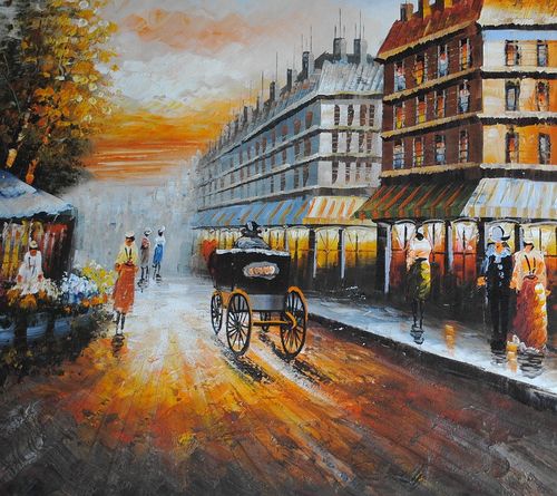 Uliczka, Paryż (60x90cm) na Arena.pl