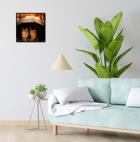 Plakat 40x40cm Jesienny Koci Schron zdjęcie 4