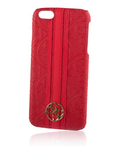 GUESS HARD CASE HERITAGE Apple iPhone 6/6S Plus - RED na Arena.pl