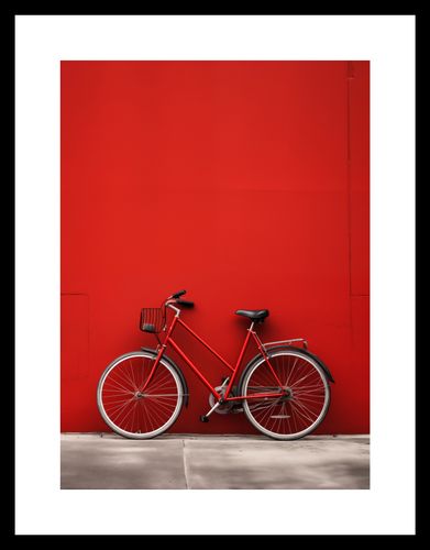 Plakat 20,5x28,4cm Czerwony Rower na Arena.pl