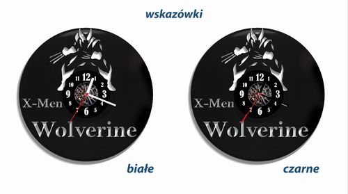 Zegar ścienny z płyty winylowej Wolverine 9.3 na Arena.pl