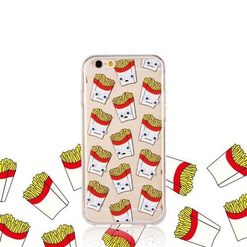 Etui Case Silikon iPhone 6/6s PLUS FRYTKI na Arena.pl