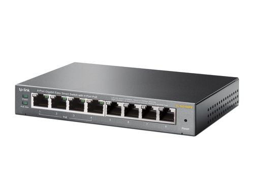 TP-LINK TL-SG108PE Switch Smart 8xGE (4xPoE) na Arena.pl