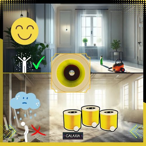 3x FILTR DO ODKURZACZA KARCHER WD3 Filtry 3 SZT WD 3 MV3 WD2 SE4001 KWD3 na Arena.pl