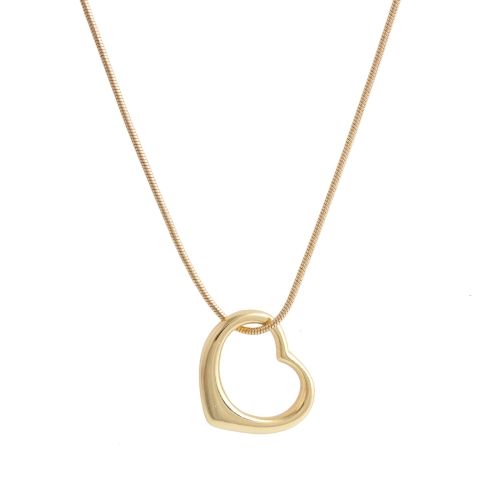 naszyjnik z jednolitym sercem (c9838au) na Arena.pl