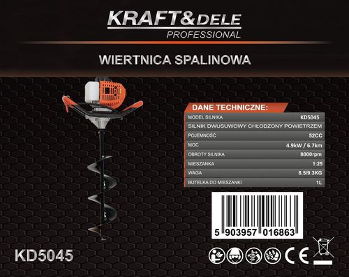 Wiertnica spalinowa 6,7KM KD5045 na Arena.pl