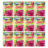 Gellwe Kisiel smak żurawinowy 38 g X 12 sztuk