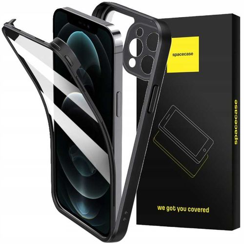 Spacecase Beetle 360 iPhone 12 Pro czarny na Arena.pl