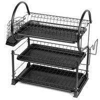 suszarka ociekacz do naczyń trzy poziomowa 3411