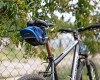 Sakwa Rowerowa Podsiodłowa Torba Pod Siodełko Wodoodporna Niebieska