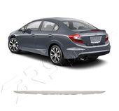 HONDA CIVIC 2012-2016 SEDAN - Listwa Czarna ABS Nakładka na Zderzak Tylni T