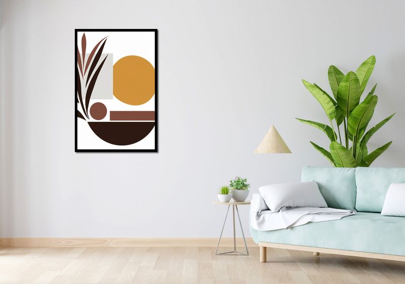 Plakat 68x101cm Stylizacja Roślin zdjęcie 4