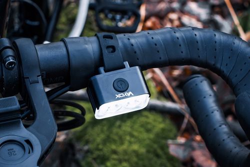 LAMPKA ROWEROWA PRZÓD NA KIEROWNICE ŚWIATŁO LED OŚWIETLENIE ROWER USB VAYOX na Arena.pl