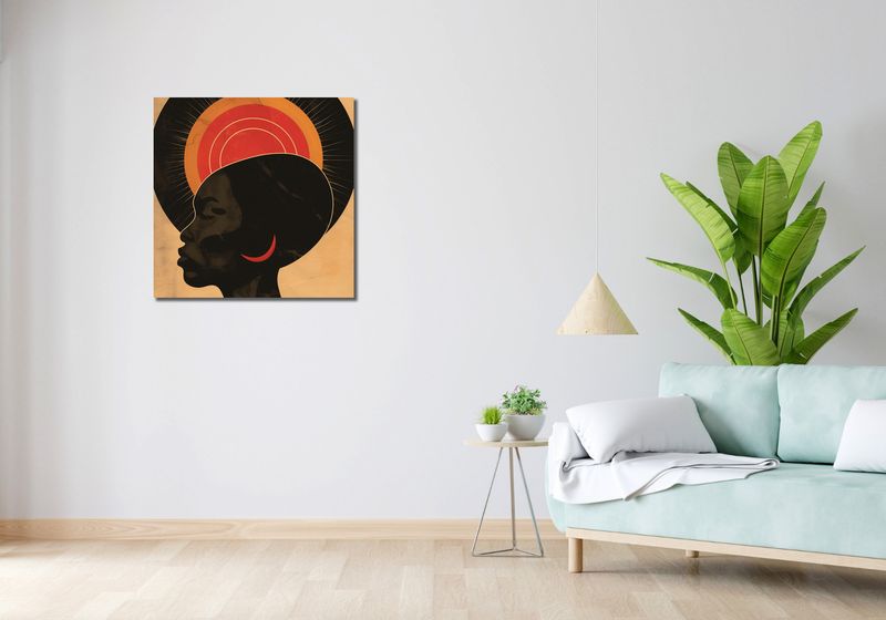 Obraz 70x70cm Gorące Promienie zdjęcie 2